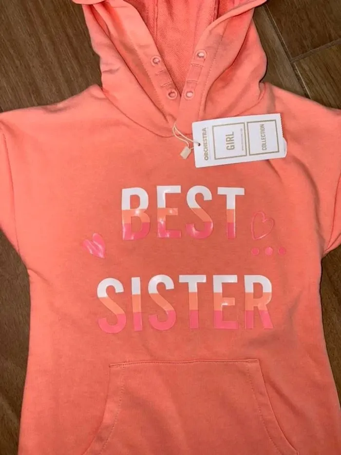 Robe orchestra neuve 6 ans corail best sister - photo numéro 2