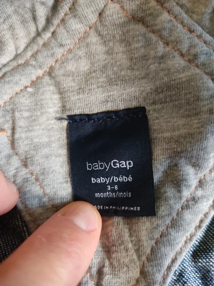 Salopette jean baby Gap - photo numéro 4