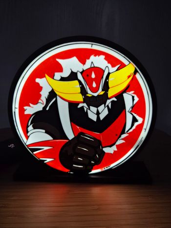 Décoration lumineuse Goldorak 