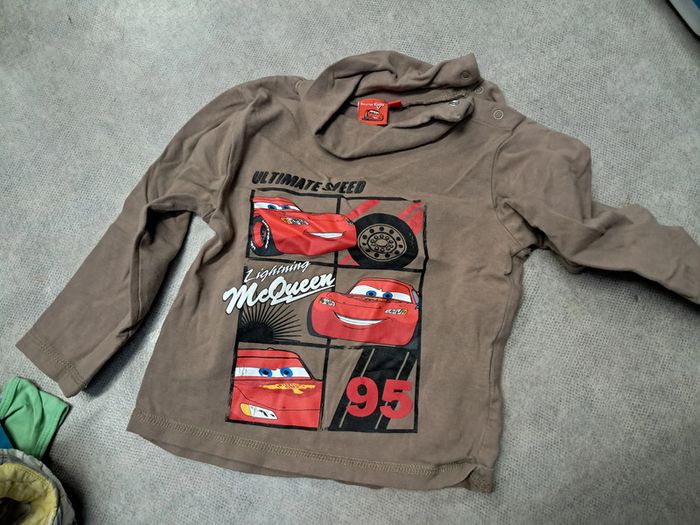 haut tee shirt manches longues garcon 3 ans the cars