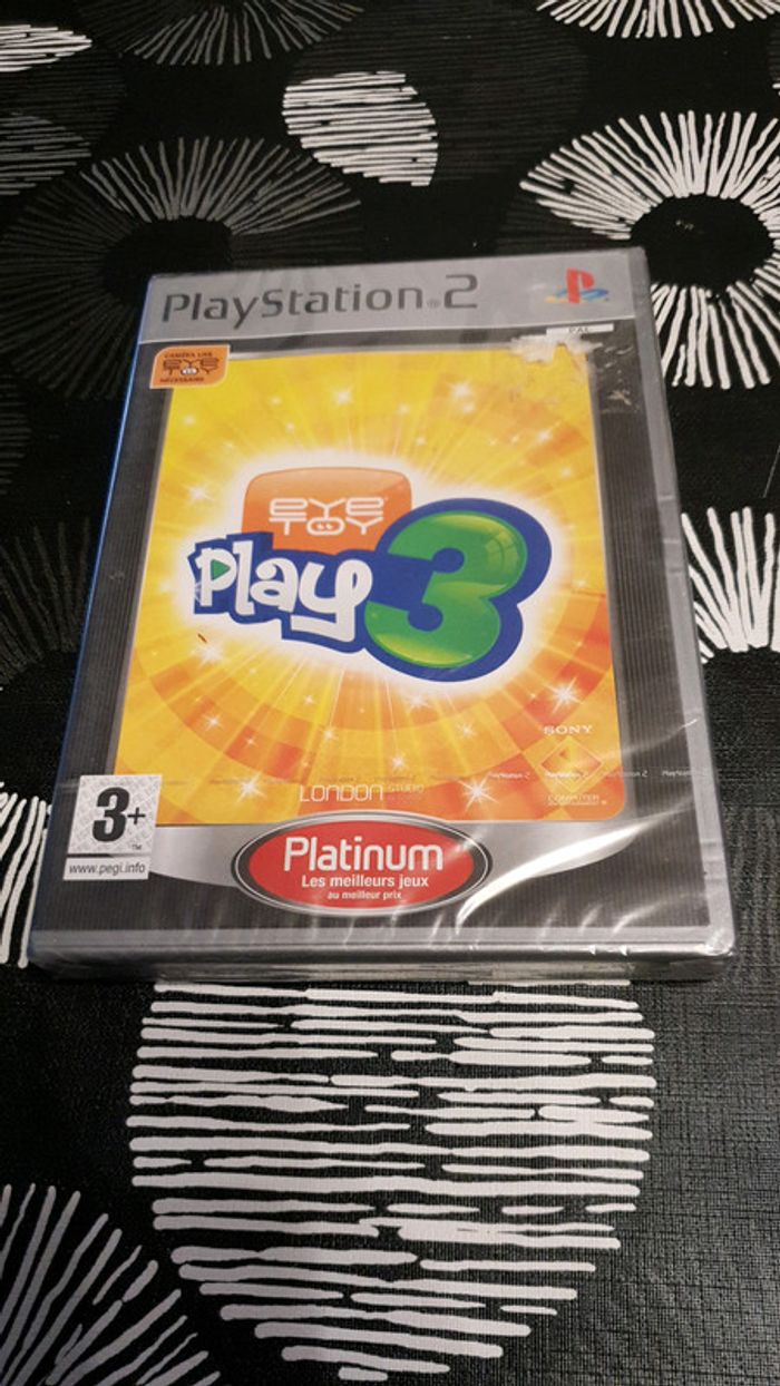 jeu Playstation 2 eye toy 3 neuf - photo numéro 1