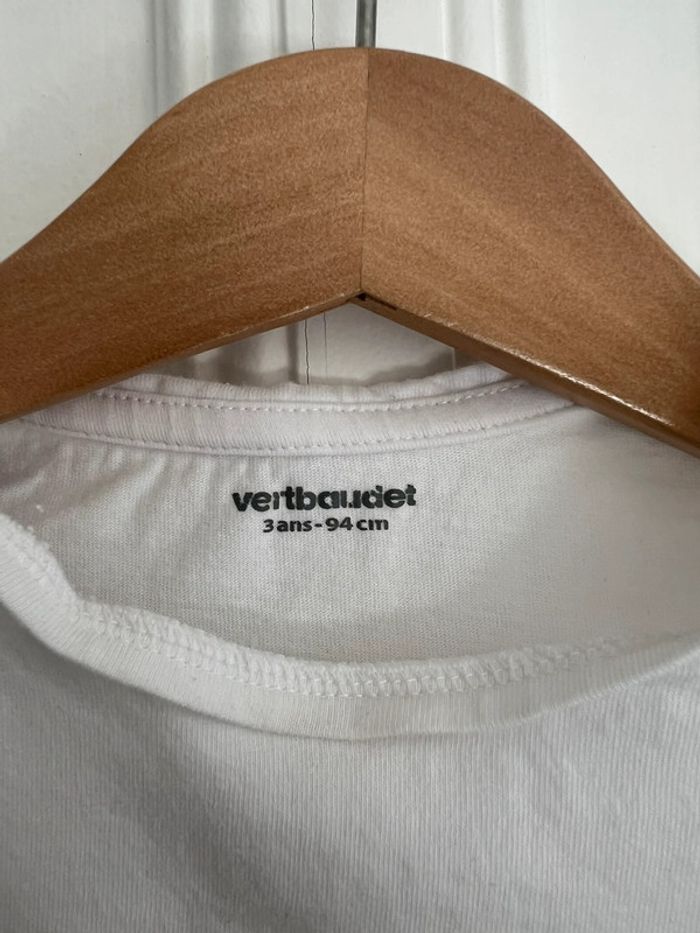 T-shirt vertbaudet 3 ans licornes - photo numéro 2