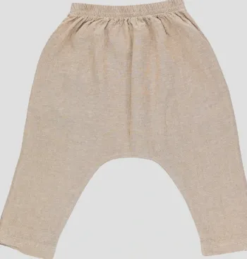 Rylee + Cru Sarouel 3-6 mois en lin