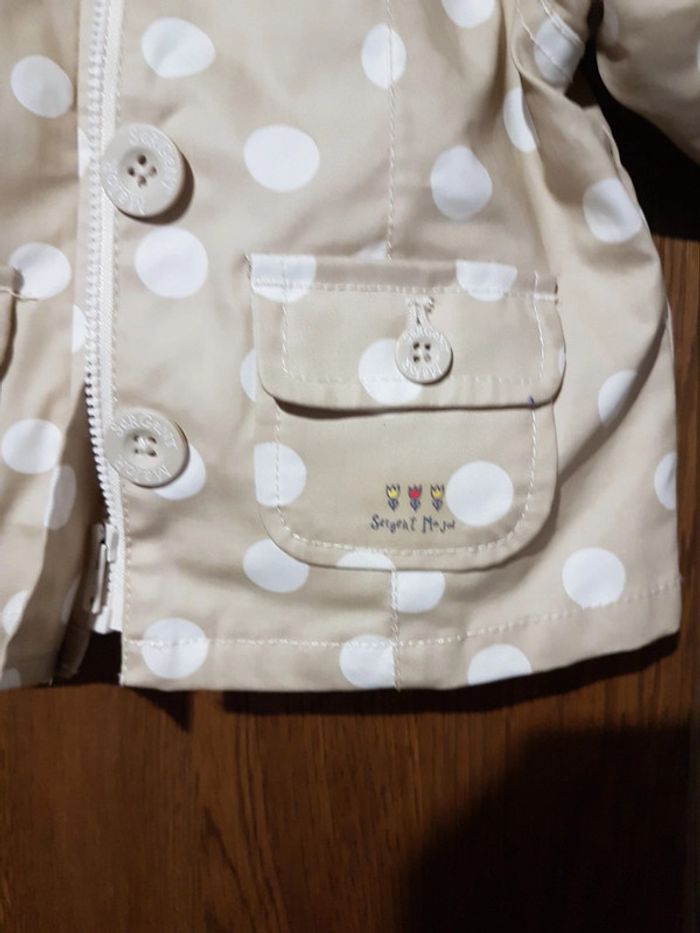 Imperméable 2 en 1 sergent major 3 mois - photo numéro 2