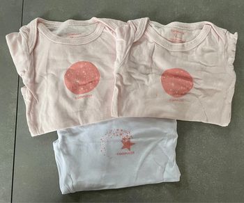 Lot 3 bodies BBF - 9mois