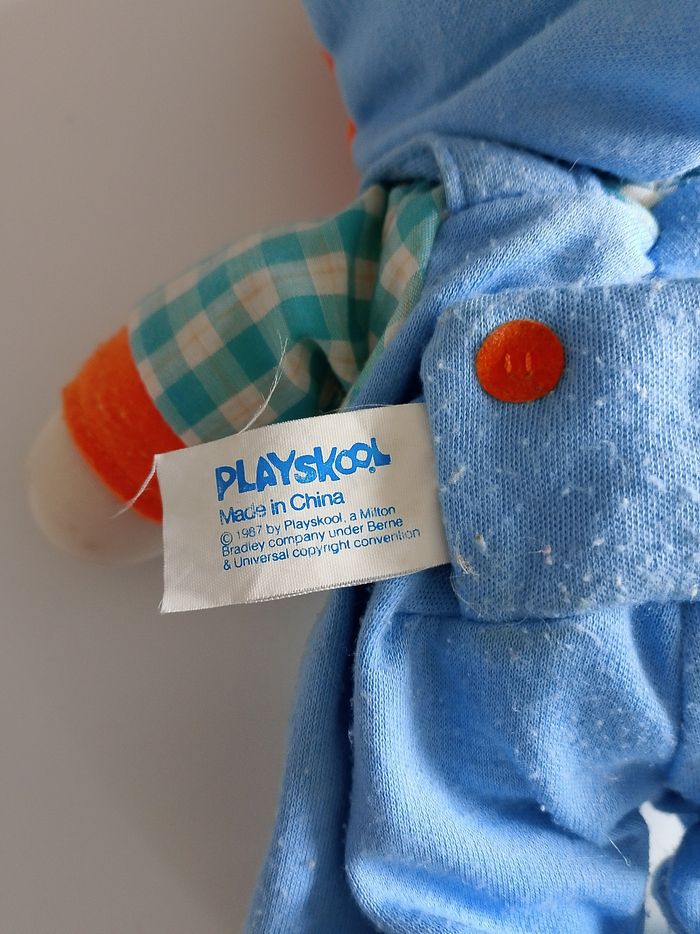 Poupée jammie pies les petits bonheurs playskool 1987 - photo numéro 3