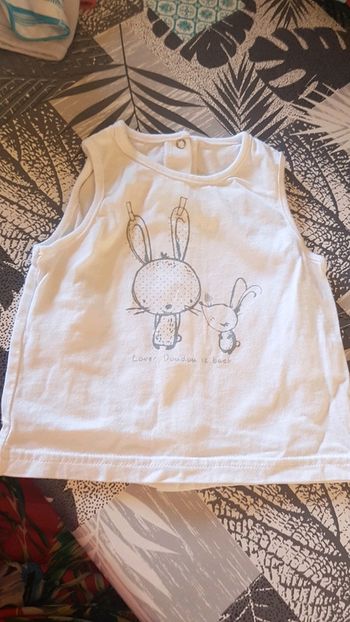 Tee-shirt sans manches