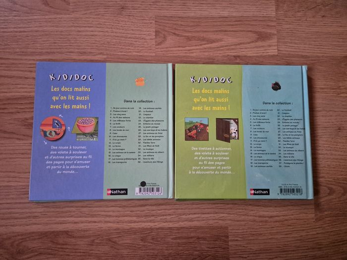 Lot de livres kididoc en bon état - photo numéro 2