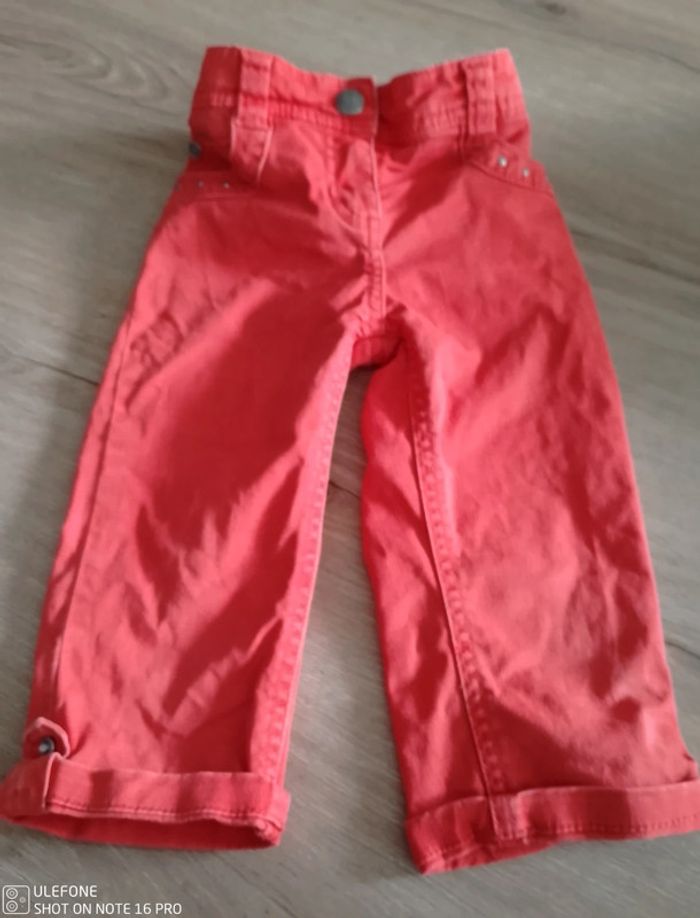 Pantacourt jeans orchestra 5 ans fille