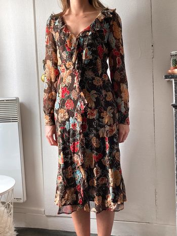 Robe Sézane à fleurs