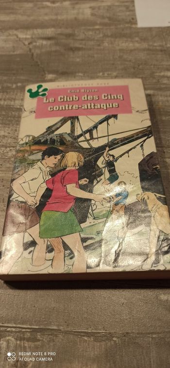 Lot de 2 livres bibliothèque rose