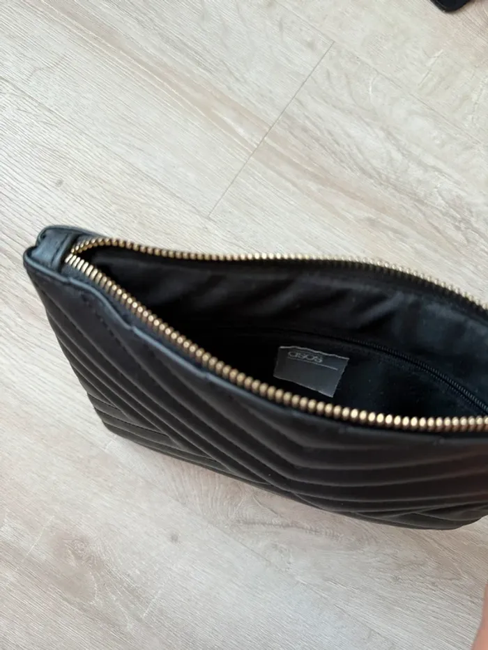 Pochette matelassée simili cuir - photo numéro 3