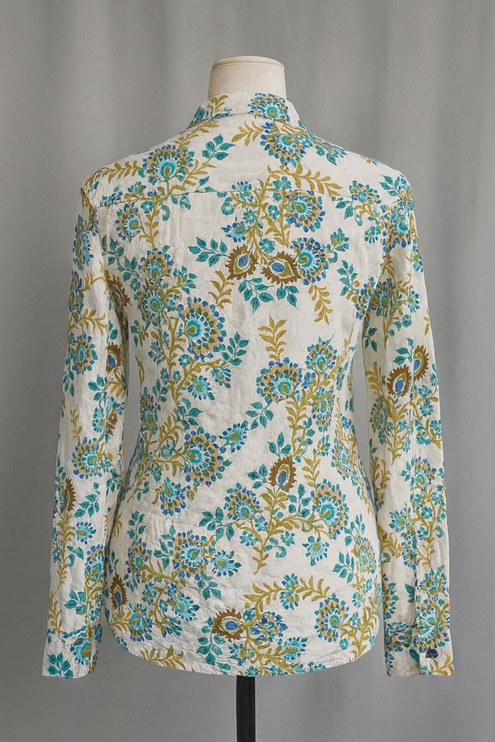Chemise fleurie Bréal - Taille 38- Parfait état - photo numéro 2