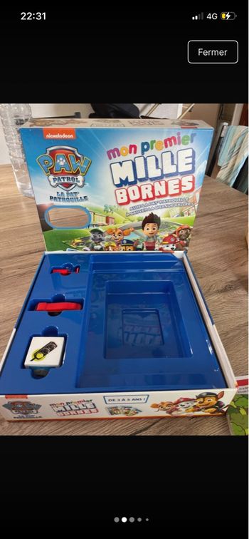 Jeu Mon premier mille bornes Pat patrouille 