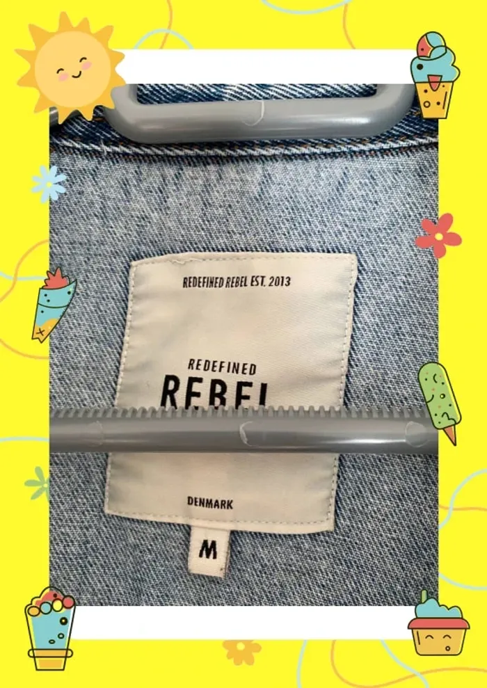 Veste en jean M Redefined rebel Denmark - photo numéro 3