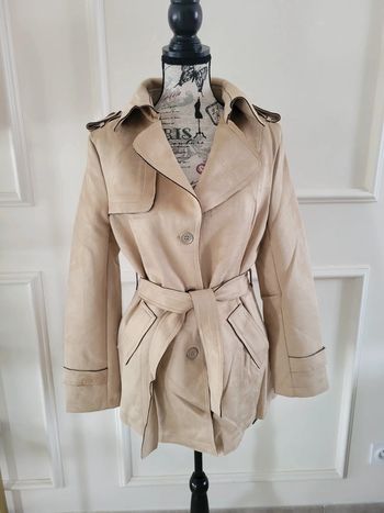Trench effet daim