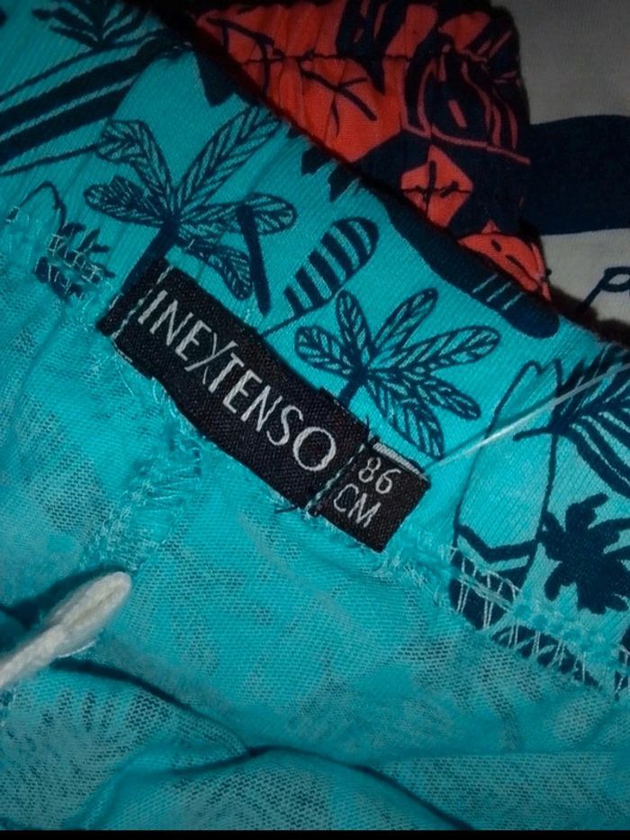 Lot 3 shorts, 1 tee-shirt 18 mois ,neuf/tbe - photo numéro 7
