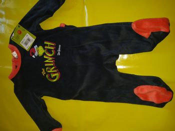 pyjamas garcon en velours the grinch 9 mois 