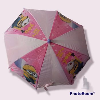 Parapluie minion rose
