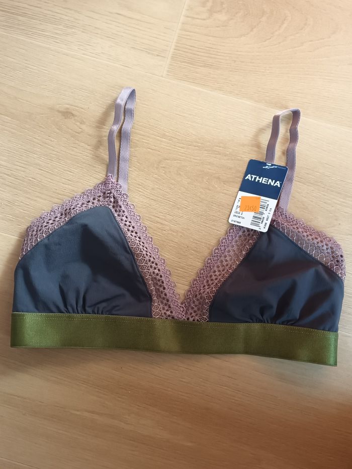 Soutien gorge taille S Athena triangle neuf avec étiquette - photo numéro 1