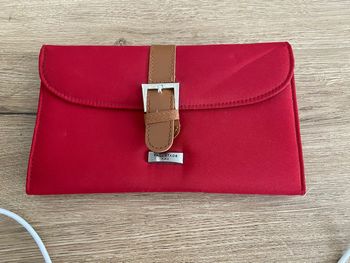 Porte-monnaie paquetage rouge