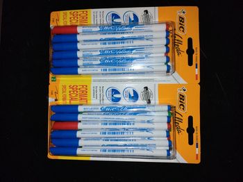 Lot de 24 feutres villeda effaçables neuf bic