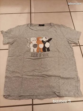 T-shirt Bizzbee taille S 