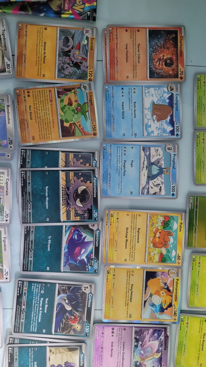 Lots de cartes flammes fantasmagoriques - photo numéro 4