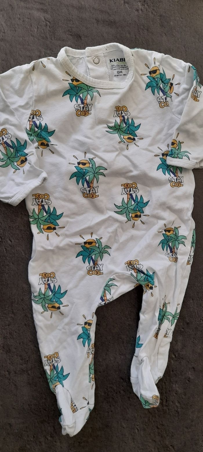 pyjama palmier 6 mois