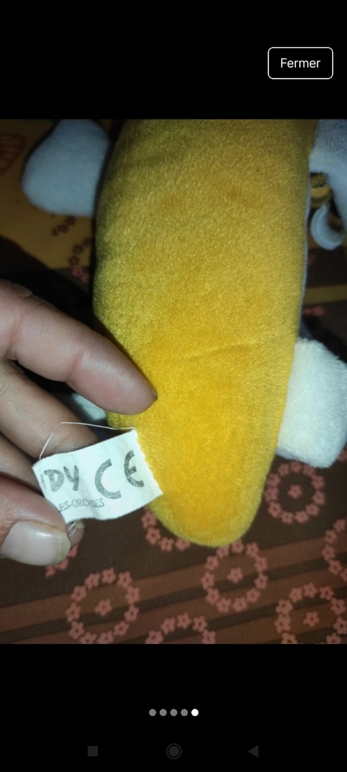Peluche banane j37 - photo numéro 5
