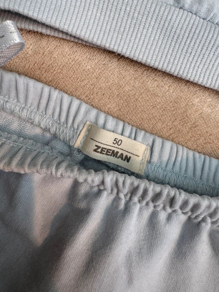 Ensemble bleu mixte • zeeman • taille naissance / 1 mois - photo numéro 3
