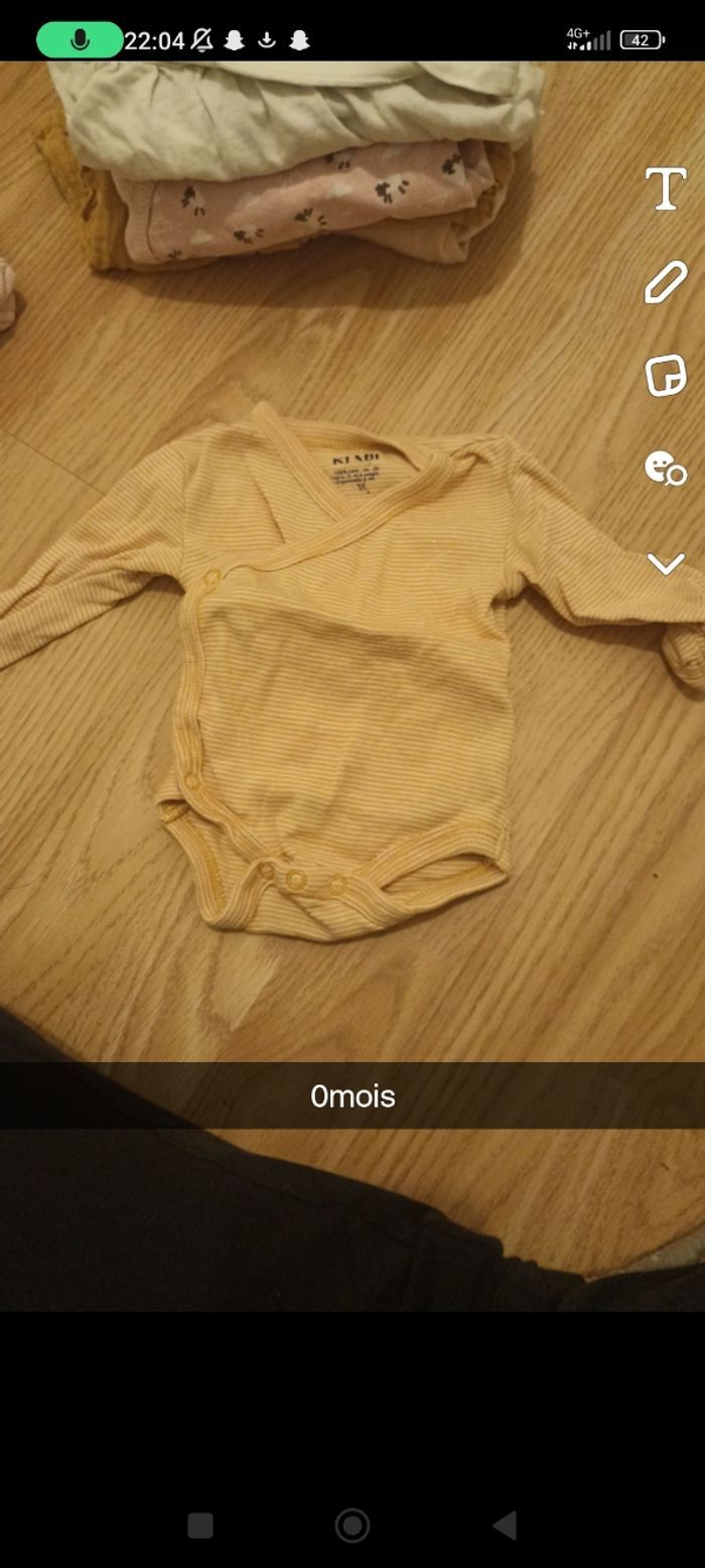 Vêtement fille 0-1-3mois - photo numéro 5