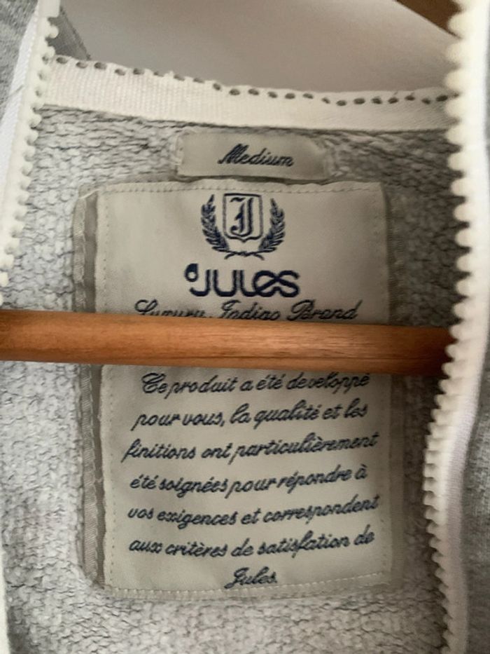 Veste sport capuche gris Jules M - photo numéro 3
