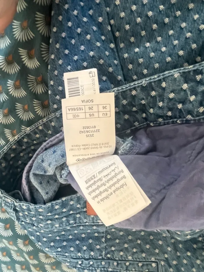 Pantalon taille basse boohoo authentic jean spirit 36 - photo numéro 7