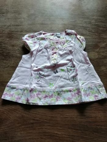 Tunique bébé fille 3 mois