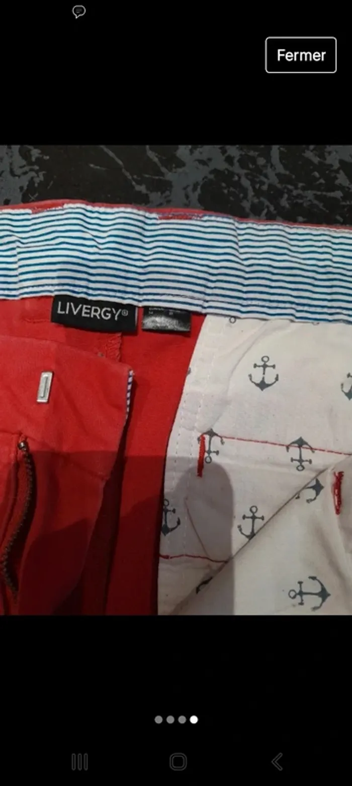Pantalon rouge 46 - photo numéro 5