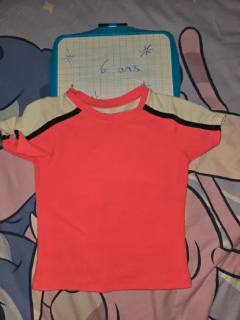 T-shirt rose fluo