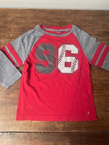 T-shirt neuf manche longues 18-24 mois Okaïdi