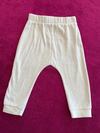 Pantalon jogging blanc bébé fille Kiabi 18 mois