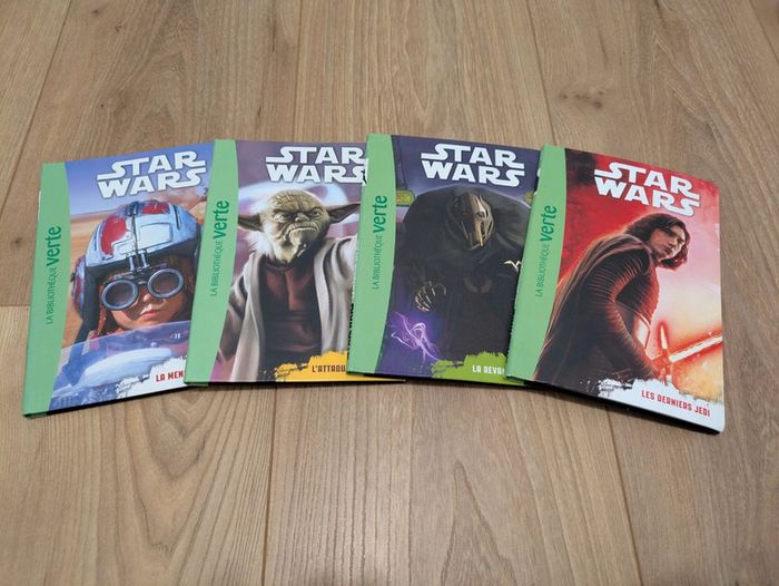 Lot 4 livres Star Wars