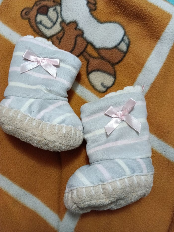 Chaussure 0/3 mois fille - photo numéro 4