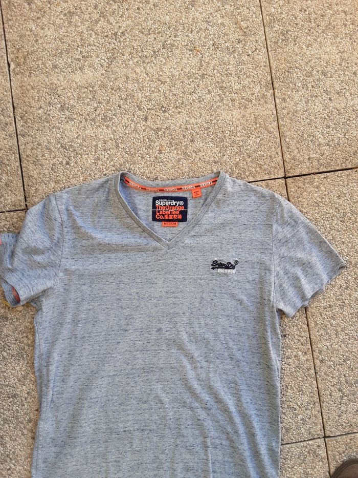 Tee shirt manche courte marque superdry taille m - photo numéro 4