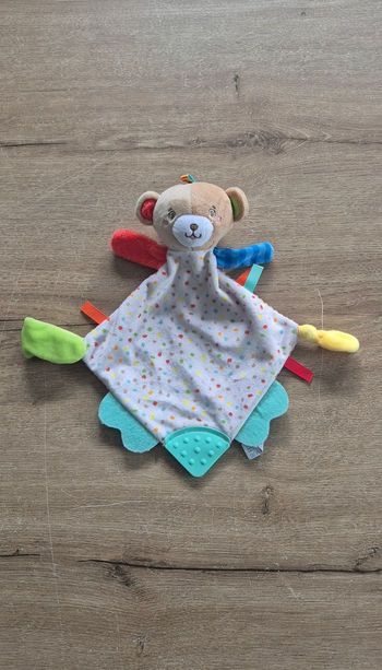 Doudou plat sensoriel 🐻