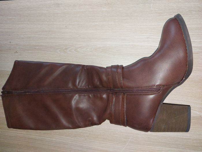 bottes marron style farwest 37 - photo numéro 2