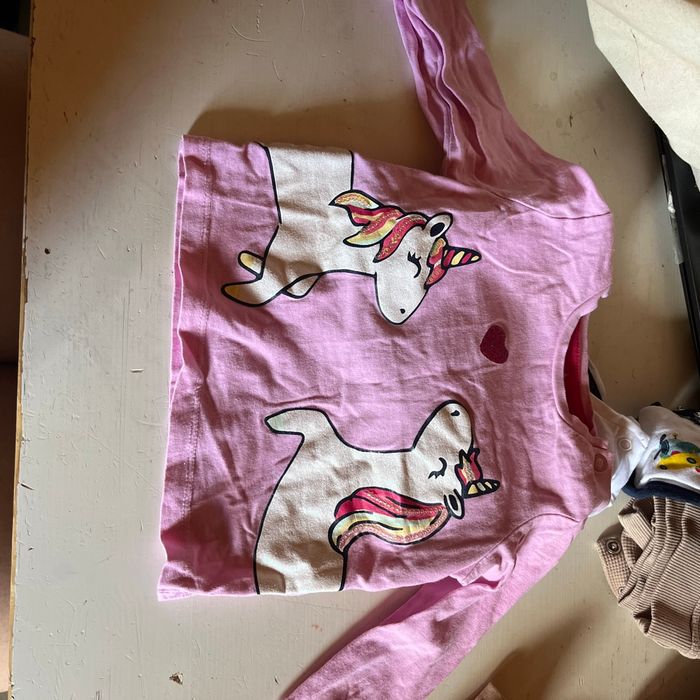 2 t-shirt manches longues INEXTENSO - photo numéro 2