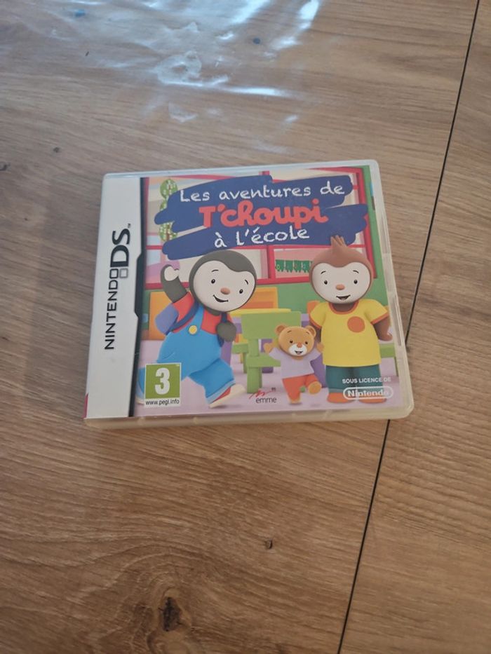 tchoupi a l'école Nintendo ds