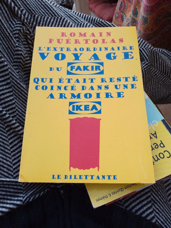 Livre l'extraordinaire voyage du fakir