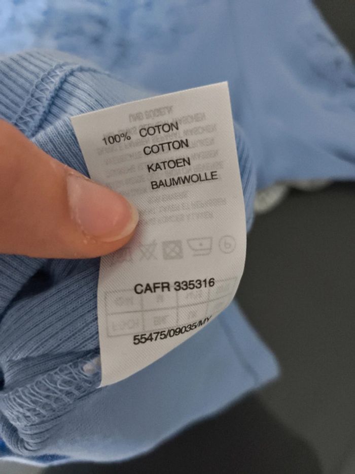 T-shirt Damart 42/44 bleu - photo numéro 10