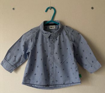 Chemise bébé garçon 6 mois avec manches longues