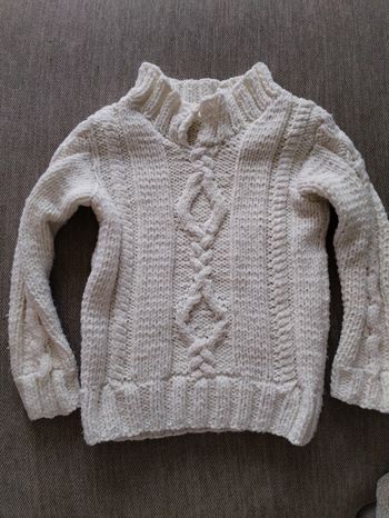 Pull tricoté 